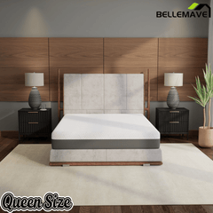 Bellemave® 12 Inch California King Soft Mattress With Cooling Cover - Bellemave