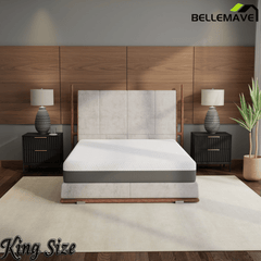 Bellemave® 12 Inch California King Soft Mattress With Cooling Cover - Bellemave