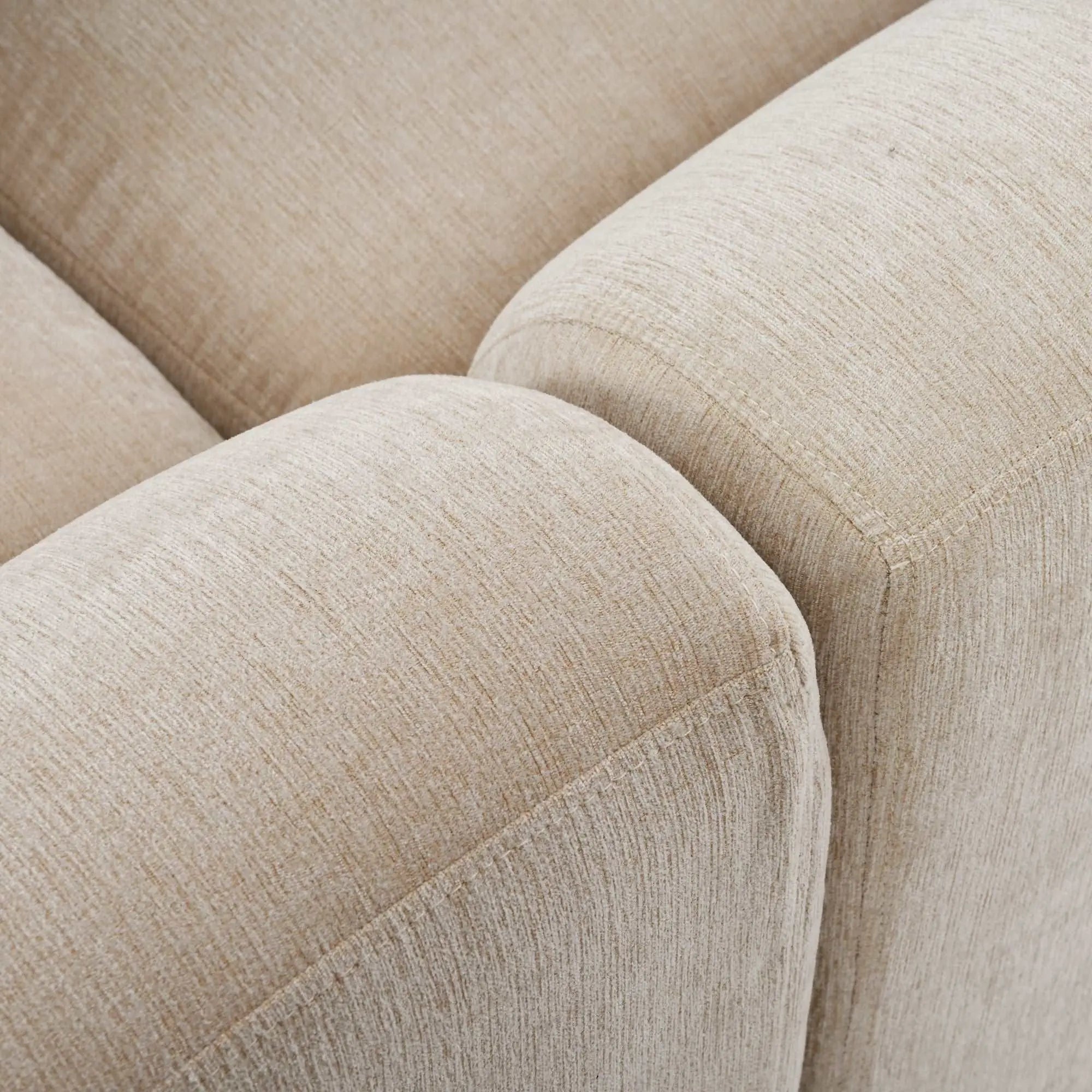 Bellemave® 129.3" Oversized Modular Sectional Sofa with Ottoman L Shaped Corner Sectional - Bellemave
