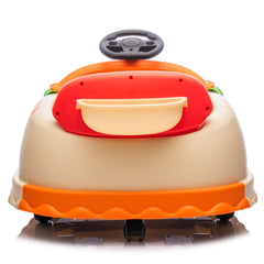 Bellemave® 12V Bumper Car with Parents Control, Rotation & Anti - roll Design, Bluetooth, Music, USB, LED Lights for 2 - 5 Kids - Bellemave