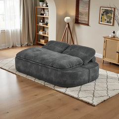 Bellemave® 2 - in - 1 Convertible Modular Sofa Bed with Memory Foam Mattress - No Assembly Required - Bellemave