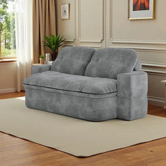 Bellemave® 2 - in - 1 Convertible Modular Sofa Bed with Memory Foam Mattress - No Assembly Required - Bellemave