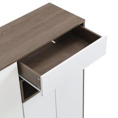 Bellemave® 2 - in - 1 Multi - functional Shoe Rack with Padded Seat and Adjustable Shelves - Bellemave