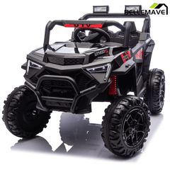 Bellemave® 24V 400W Electric Ride - On UTV for Kids 3 - 8 | Remote Control, Bluetooth, LED – Blue - Bellemave