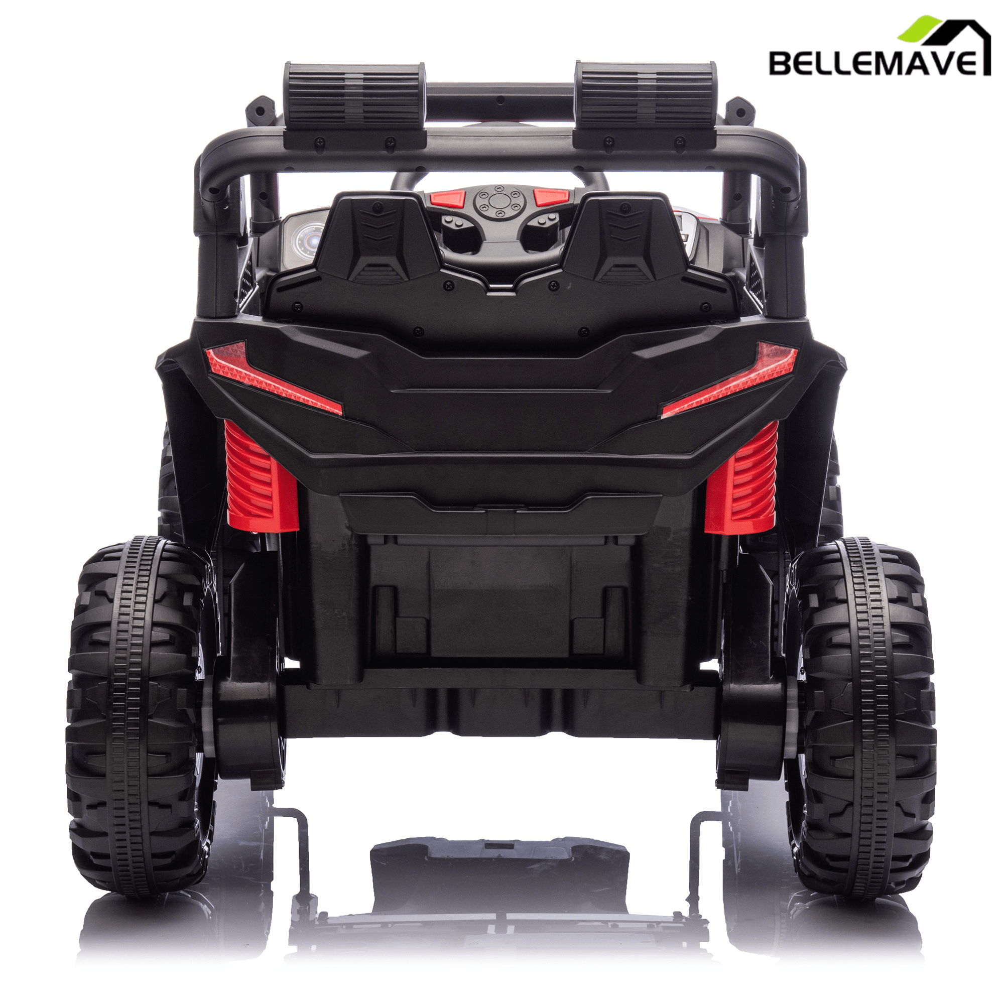 Bellemave® 24V 400W Electric Ride - On UTV for Kids 3 - 8 | Remote Control, Bluetooth, LED – Blue - Bellemave