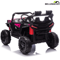 Bellemave® 24V 400W Electric Ride - On UTV for Kids 3 - 8 | Remote Control, Bluetooth, LED – Blue - Bellemave