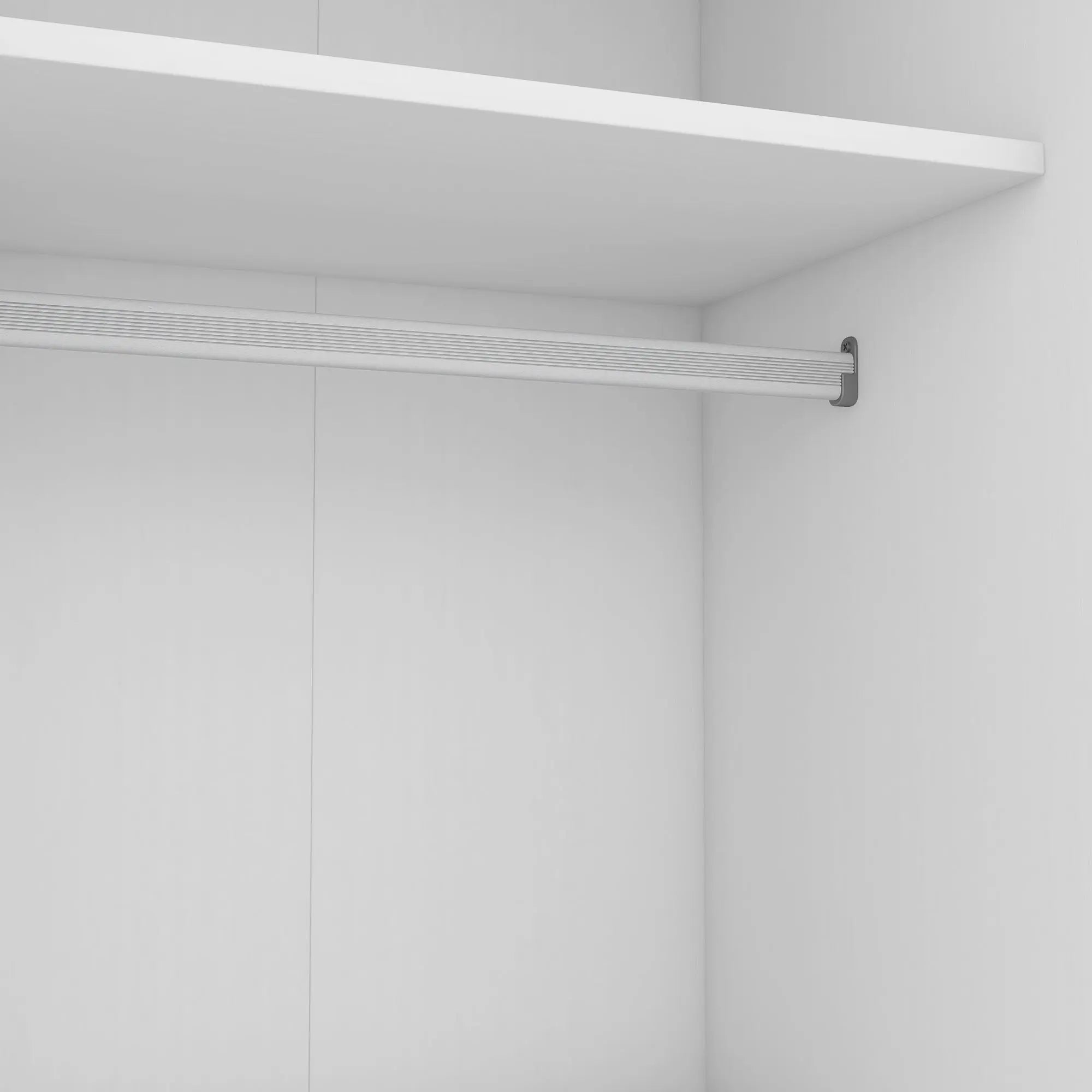 Bellemave® 3 - Door Shutter Wardrobe with Shelves - Bellemave
