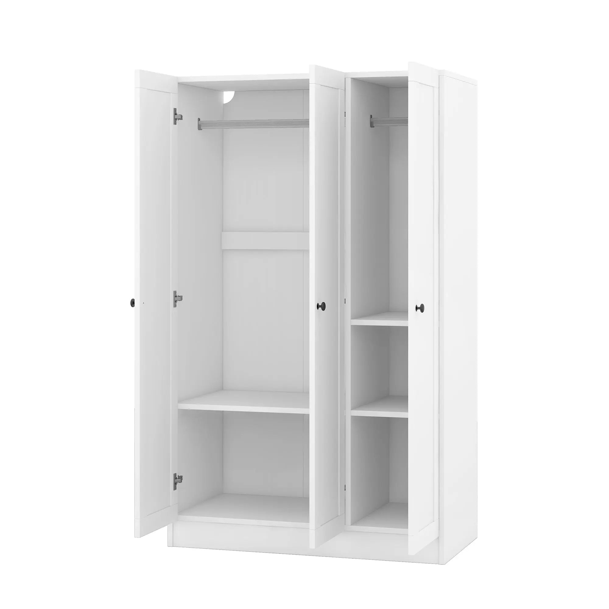 Bellemave® 3 - Door Shutter Wardrobe with Shelves - Bellemave