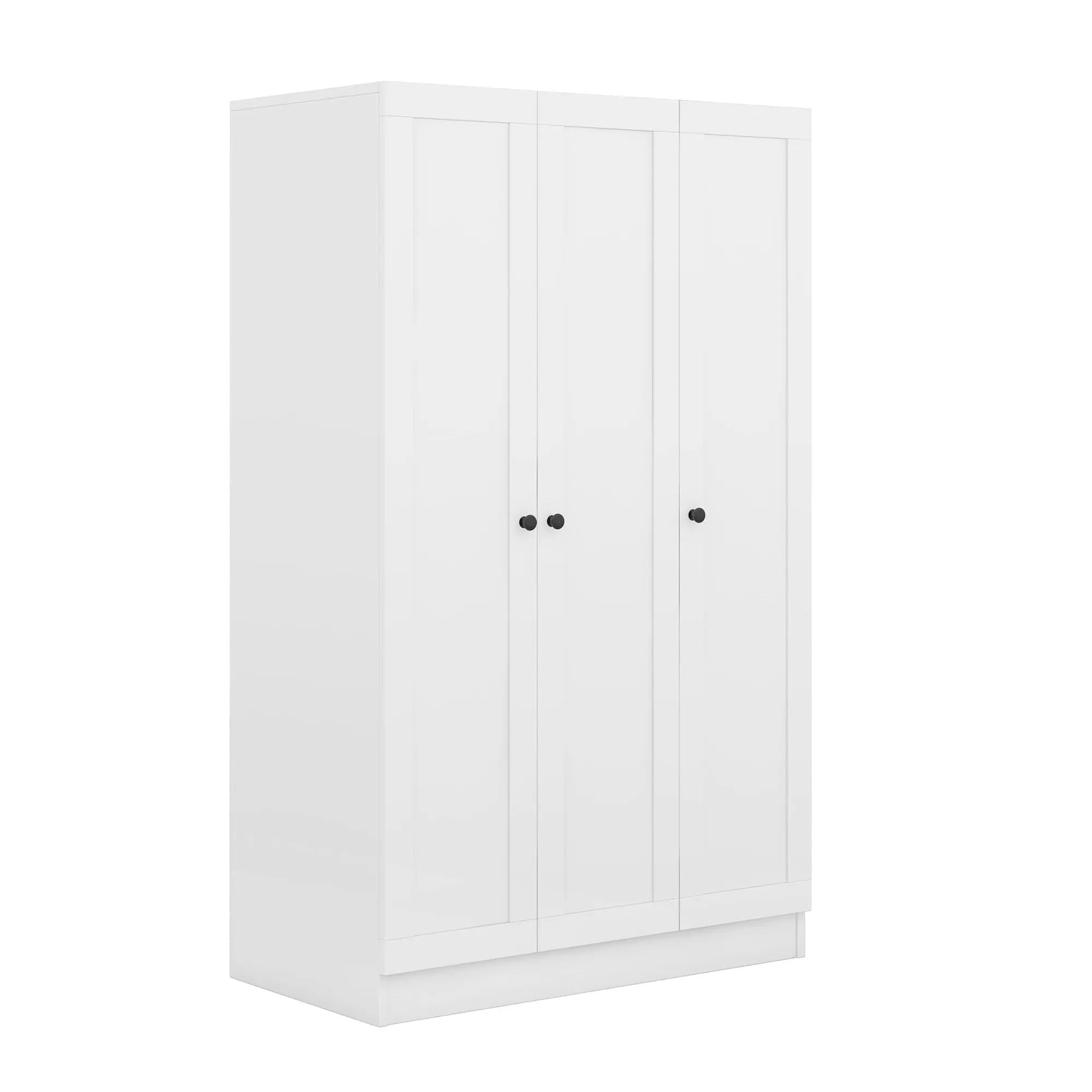 Bellemave® 3 - Door Shutter Wardrobe with Shelves - Bellemave