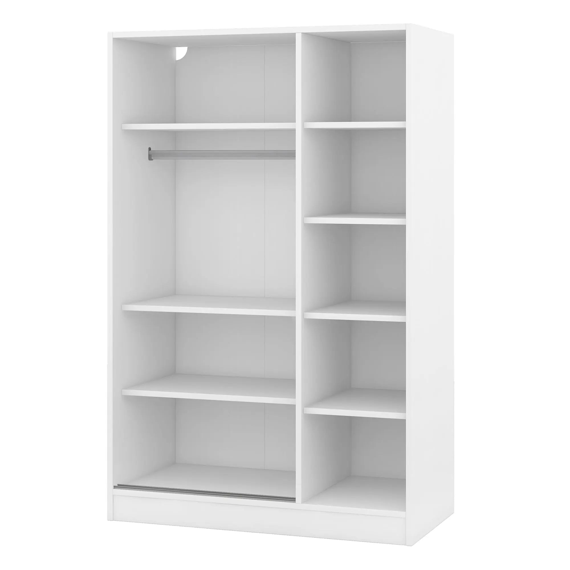 Bellemave® 3 - Door Shutter Wardrobe with Shelves - Bellemave