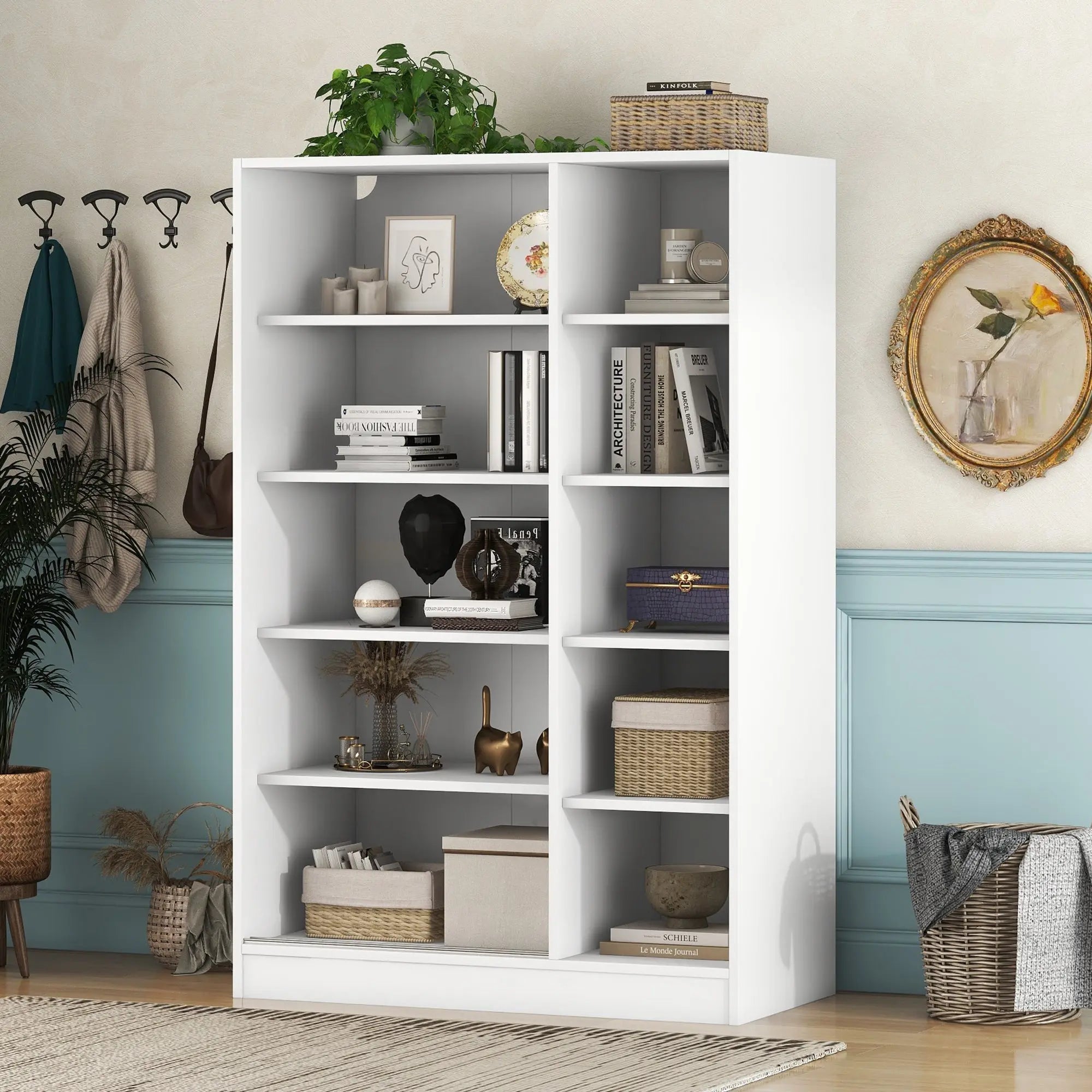 Bellemave® 3 - Door Shutter Wardrobe with Shelves - Bellemave