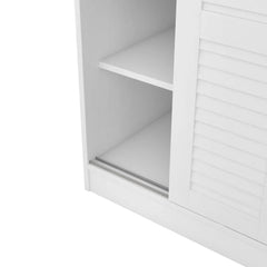 Bellemave® 3 - Door Shutter Wardrobe with Shelves - Bellemave