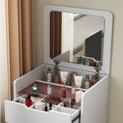Bellemave® 3 in 1 Vanity Desk with Flip Top Mirror and 3 Drawers - Bellemave