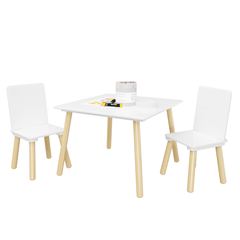 Bellemave® 3 Pieces Toddler Table and Chair Set - Bellemave