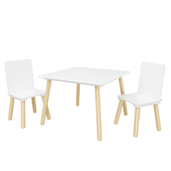 Bellemave® 3 Pieces Toddler Table and Chair Set - Bellemave