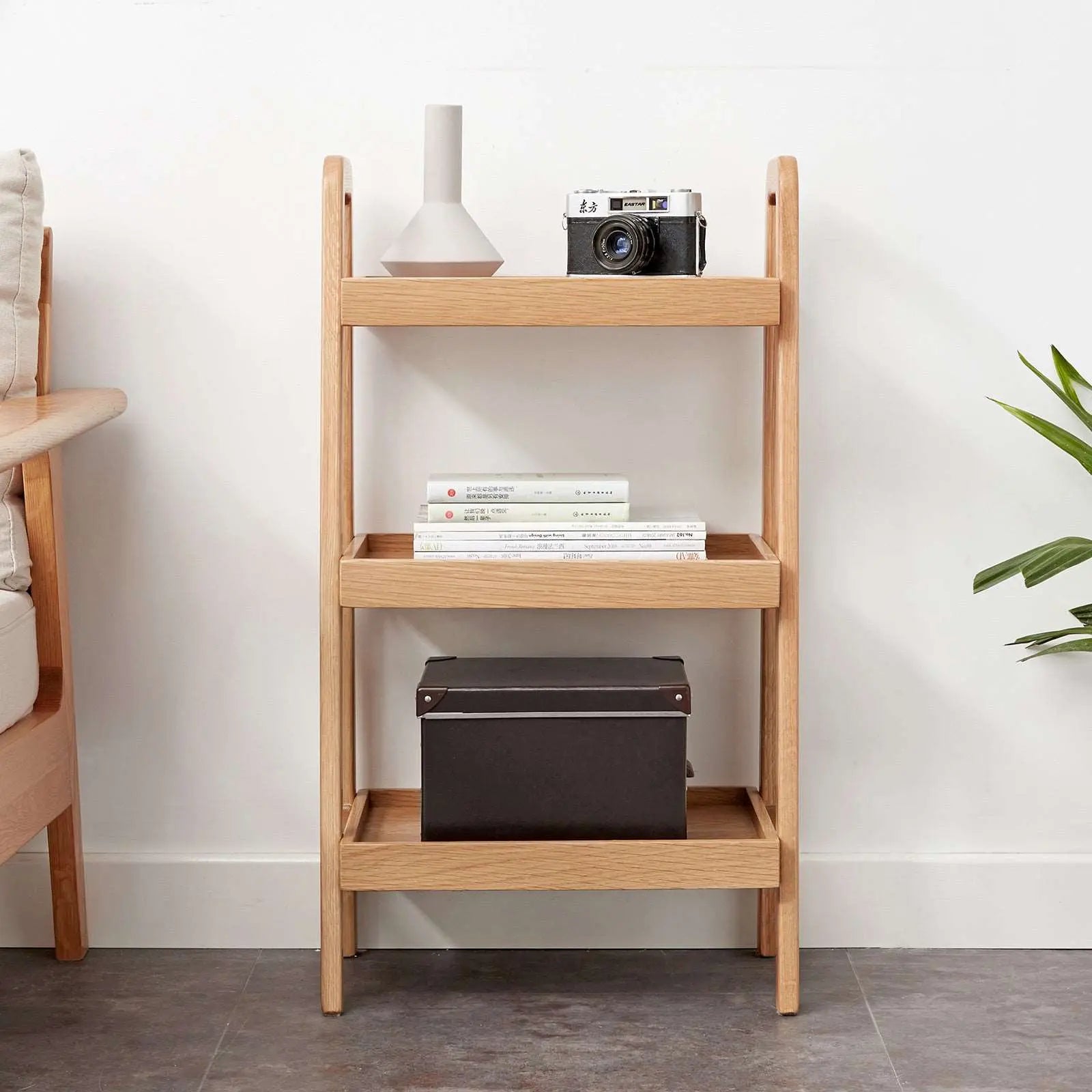 Bellemave® 3 - Tier Beech Wood Shoe Rack - Bellemave