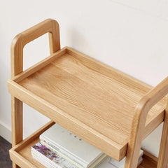Bellemave® 3 - Tier Beech Wood Shoe Rack - Bellemave