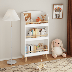 Bellemave® 3 - Tier Bookcase, Book Organizer, Toy Storage Cabinet Organizer - Bellemave
