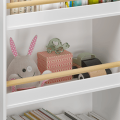 Bellemave® 3 - Tier Bookcase, Book Organizer, Toy Storage Cabinet Organizer - Bellemave