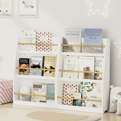 Bellemave® 3 Tier Kids Book Shelf - Bellemave