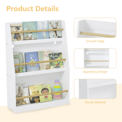 Bellemave® 3 Tier Kids Book Shelf - Bellemave