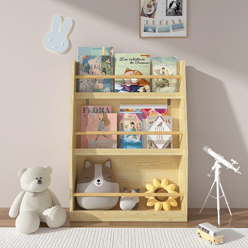 Bellemave® 3 Tier Kids Book Shelf - Bellemave