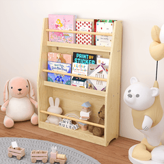 Bellemave® 3 Tier Kids Book Shelf - Bellemave