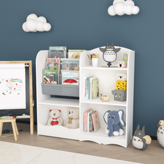 Bellemave® 3 Tier Kids Bookshelf and Toy Organizer - Bellemave