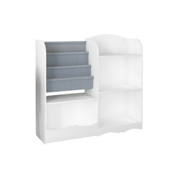 Bellemave® 3 Tier Kids Bookshelf and Toy Organizer - Bellemave