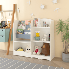 Bellemave® 3 Tier Kids Bookshelf and Toy Organizer - Bellemave