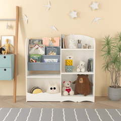 Bellemave® 3 Tier Kids Bookshelf and Toy Organizer - Bellemave