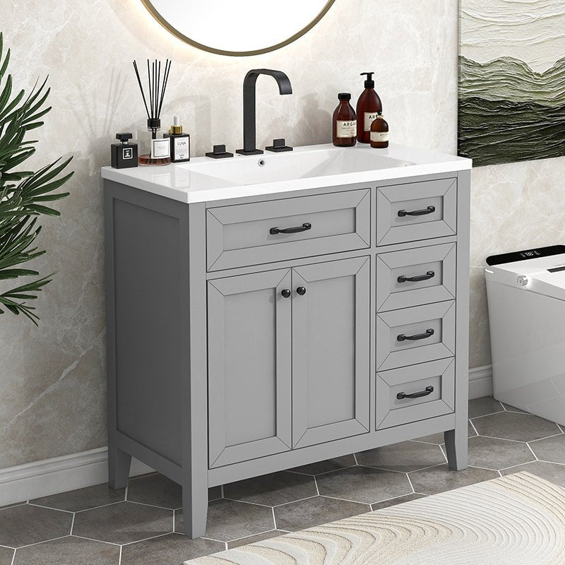 Bellemave® 36" Bathroom Vanity with Sink Combo and Drawers - Bellemave