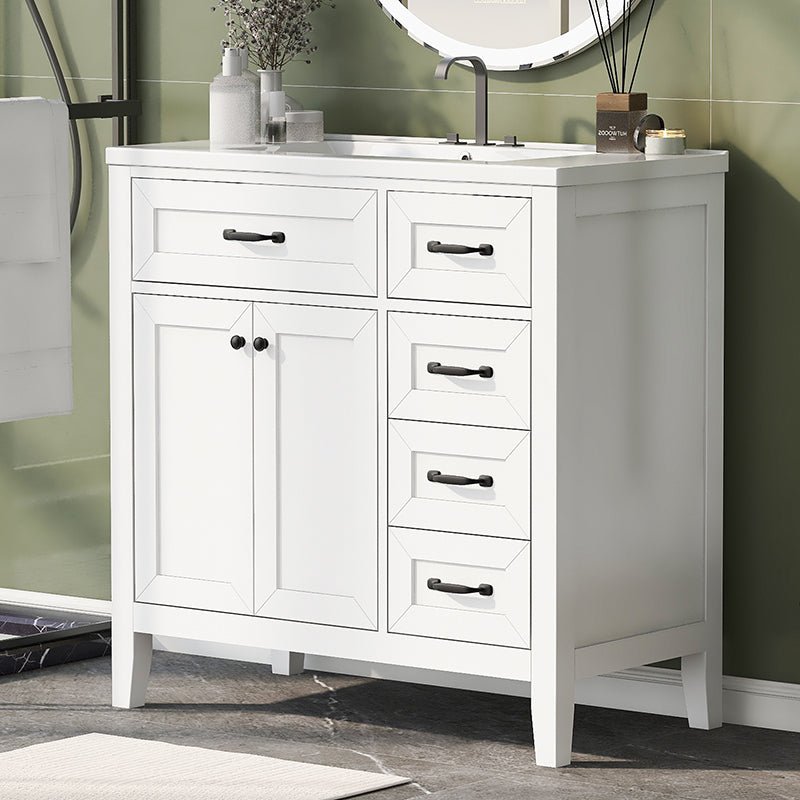 Bellemave® 36" Bathroom Vanity with Sink Combo and Drawers - Bellemave