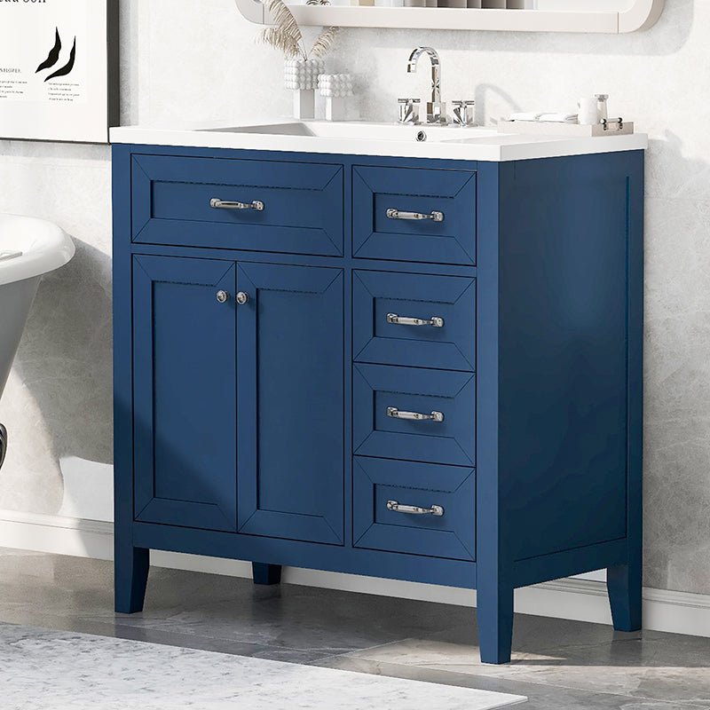 Bellemave® 36" Bathroom Vanity with Sink Combo and Drawers - Bellemave