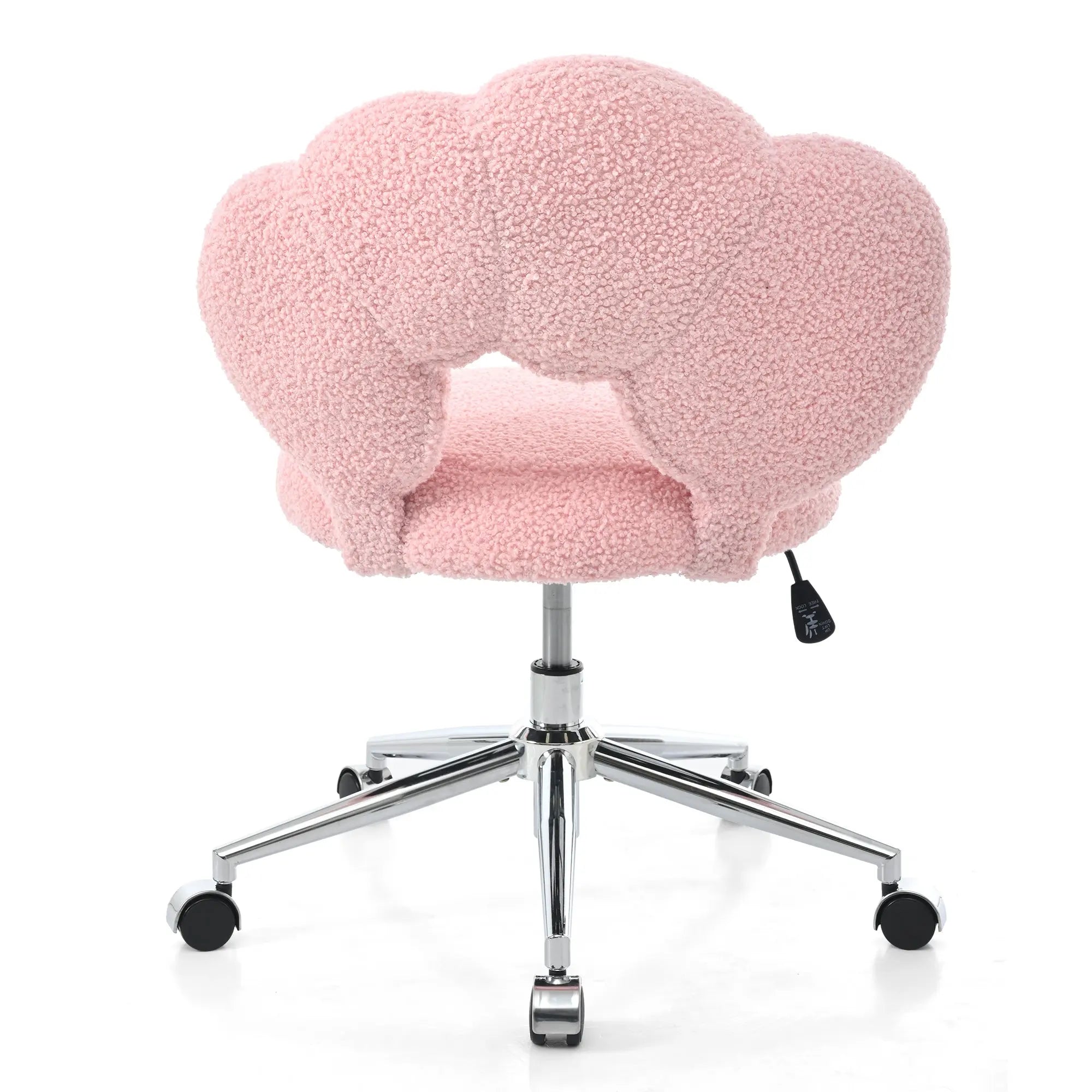Bellemave® 360° Swivel Height Adjustable Teddy Fabric Swivel Chair - Bellemave