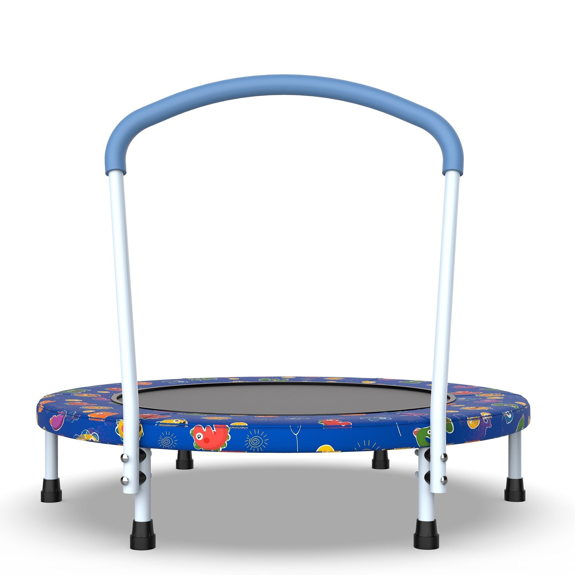 Bellemave® 36inch Mini Trampoline for Kids Ages 1 - 6 Indoor Outdoor Trampoline with Handle - Bellemave