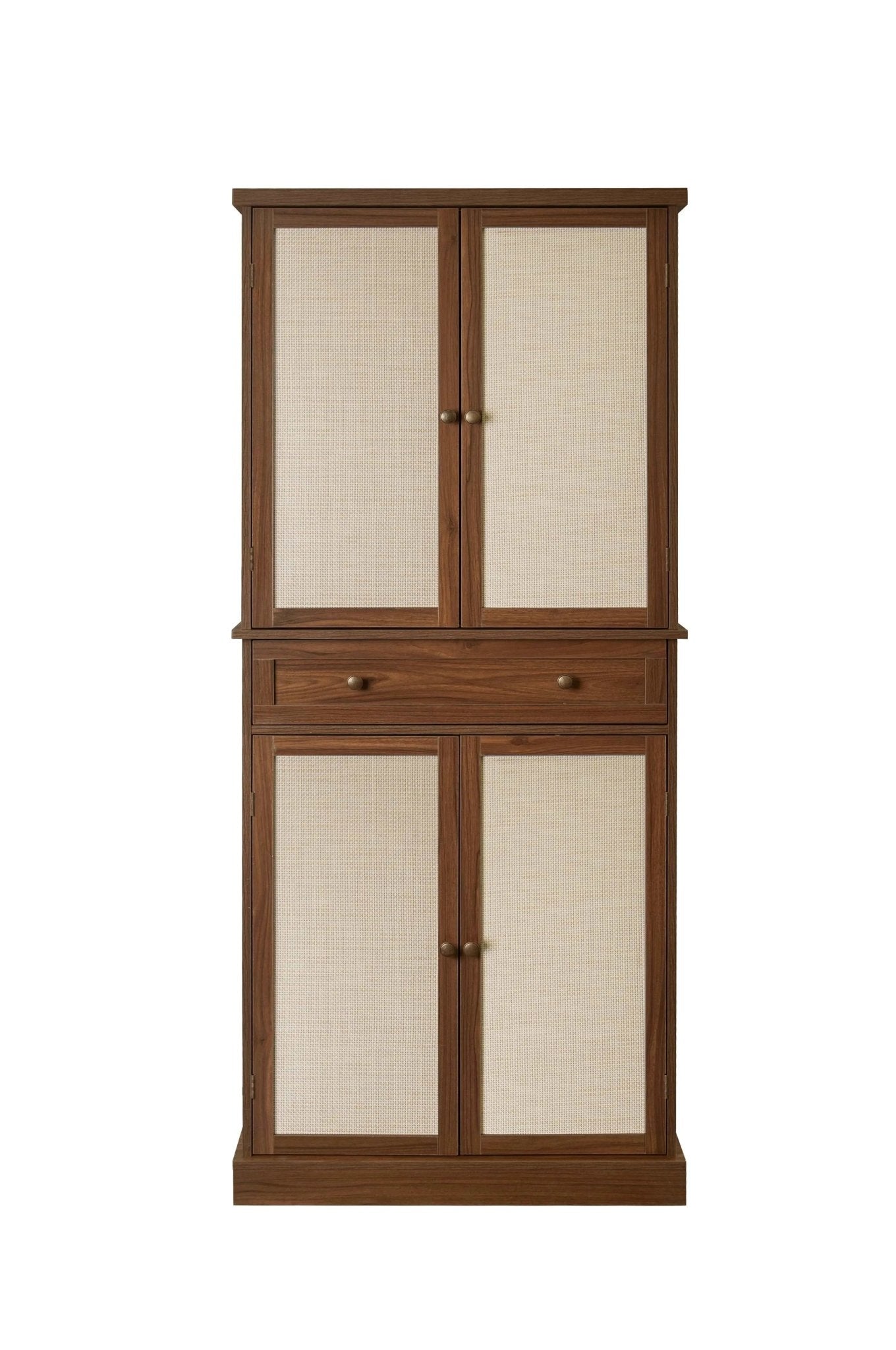 Bellemave® 4 Door Cabinet with 1 Drawer, with 4 Adjustable Inner Shelves - Bellemave
