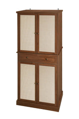 Bellemave® 4 Door Cabinet with 1 Drawer, with 4 Adjustable Inner Shelves - Bellemave