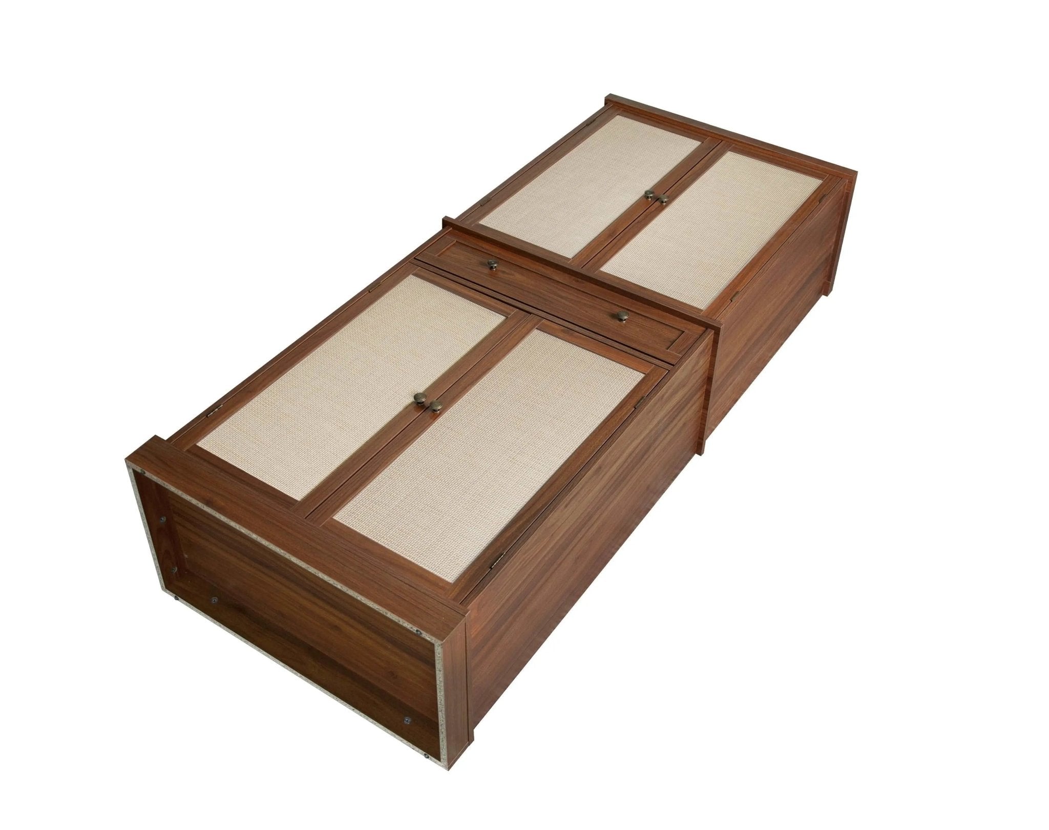 Bellemave® 4 Door Cabinet with 1 Drawer, with 4 Adjustable Inner Shelves - Bellemave