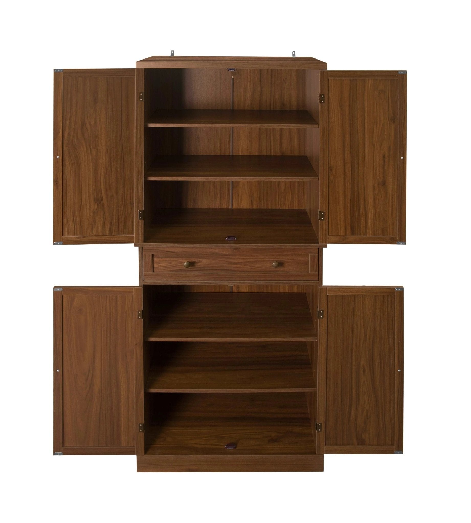 Bellemave® 4 Door Cabinet with 1 Drawer, with 4 Adjustable Inner Shelves - Bellemave