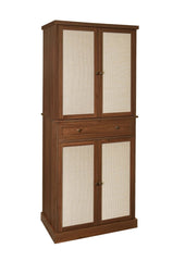 Bellemave® 4 Door Cabinet with 1 Drawer, with 4 Adjustable Inner Shelves - Bellemave