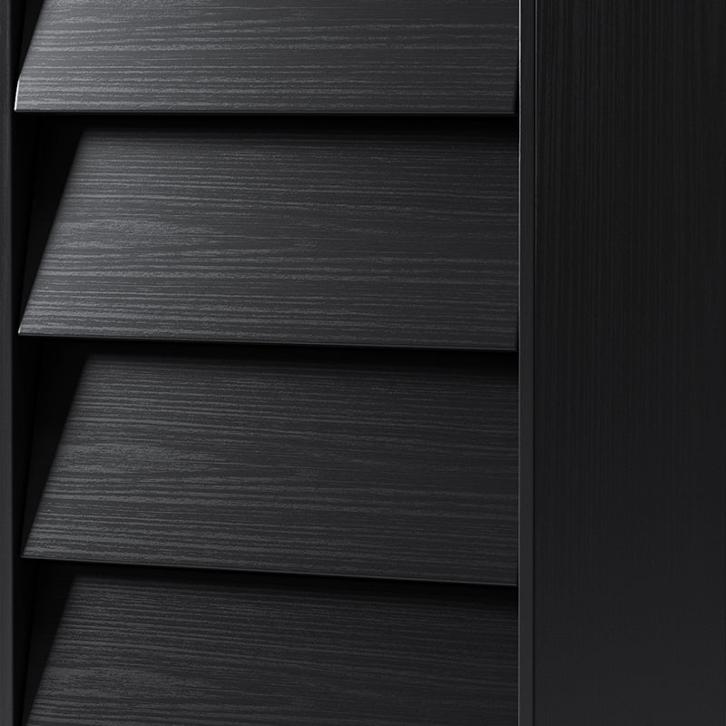 Bellemave® 4 Drawer Double Dresser Features Vintage - style and Bevel Design - Bellemave