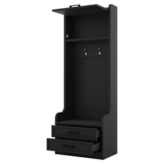 Bellemave® 4 - in - 1 Detachable Hall Tree with Storage and 7 Hooks,Storage Drawers and Cabinet - Bellemave