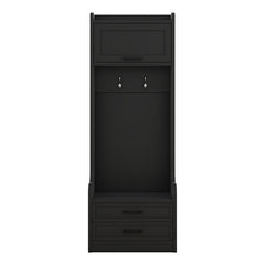 Bellemave® 4 - in - 1 Detachable Hall Tree with Storage and 7 Hooks,Storage Drawers and Cabinet - Bellemave