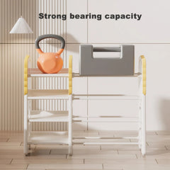 Bellemave® 4 - Tier Toy Organizers with 8 Removable Storage Bins - Bellemave