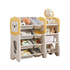 Bellemave® 4 - Tier Toy Organizers with 8 Removable Storage Bins - Bellemave