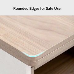 Bellemave® 47.24" Modern Walnut & White Lift Top Coffee Table Multifunctional Table with Drawers & Shelves - Bellemave