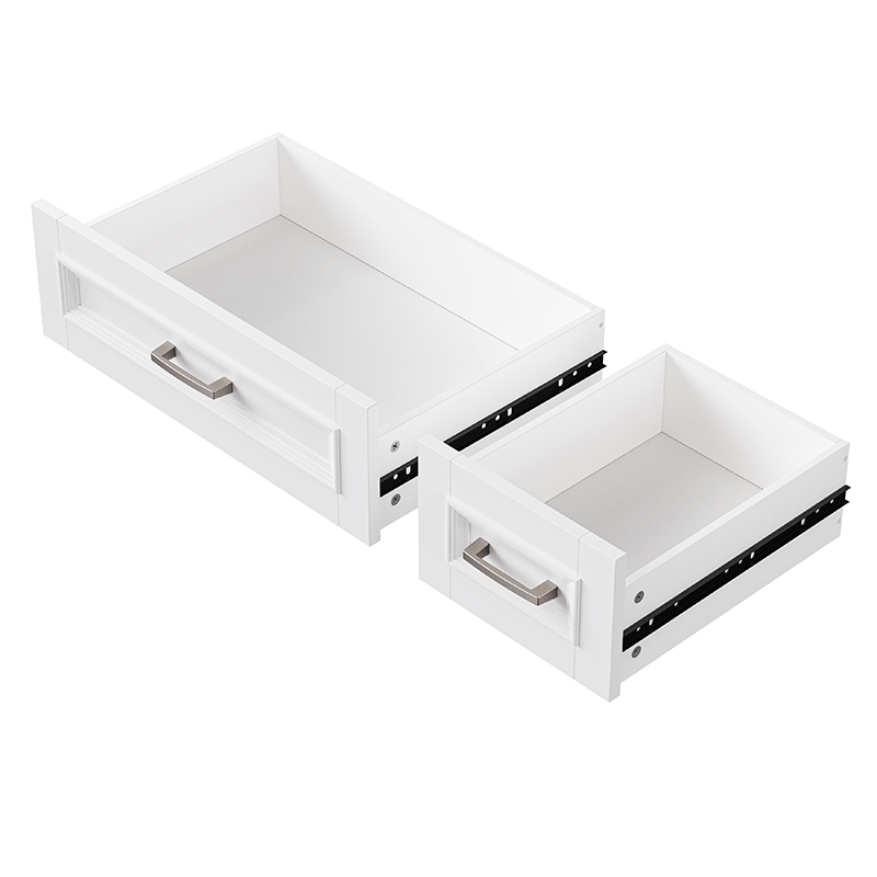 Bellemave® 54" Large Kitchen Island on 4 Wheels with Rubber Wood Drop Leaf, 4 Doors and 3 Drawers - Bellemave