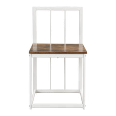 Bellemave® 55" 7 - Piece Dining Table Set with Faux Marble Kitchen Table - Bellemave