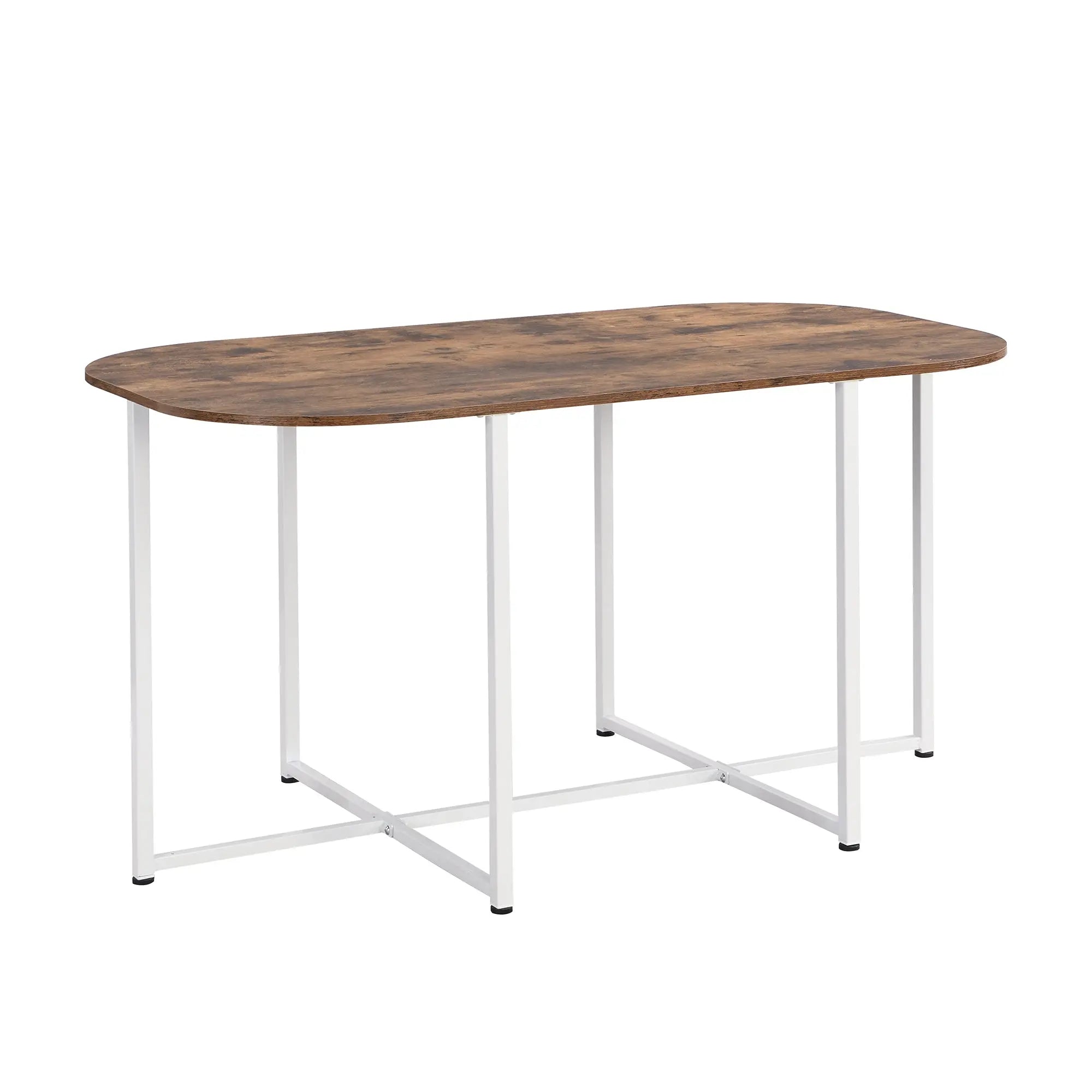 Bellemave® 55" 7 - Piece Dining Table Set with Faux Marble Kitchen Table - Bellemave